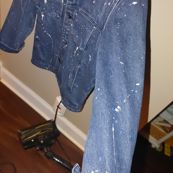 Blue Denim Jacket NWOT - Picture 3 of 5
